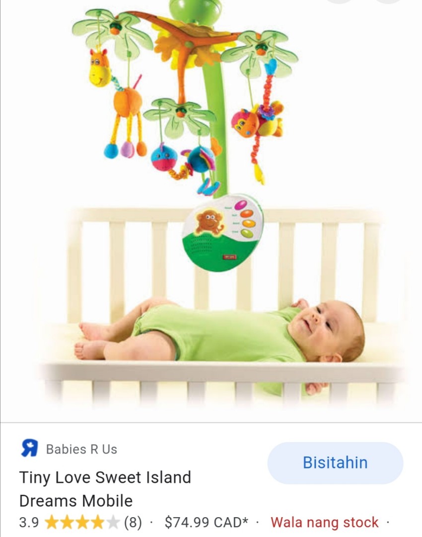 automatic crib mobile