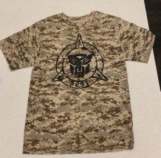 變形金剛迷彩tshirt