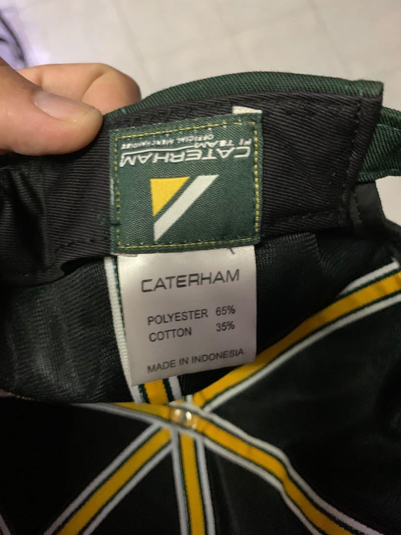 Used Original Caterham F1 Cap, Men's Fashion, Watches & Accessories, Cap & Hats on Carousell
