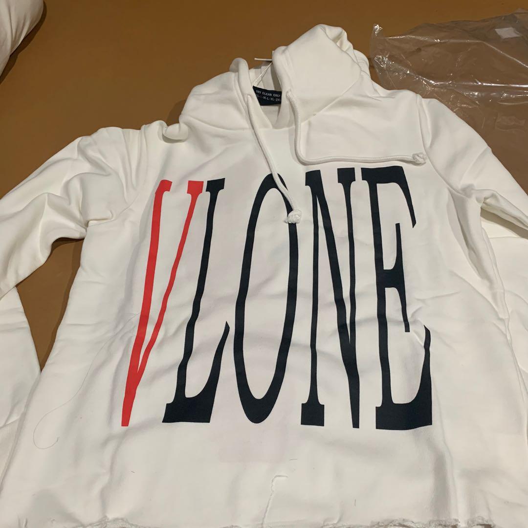 Vlone White Staple Hoodie