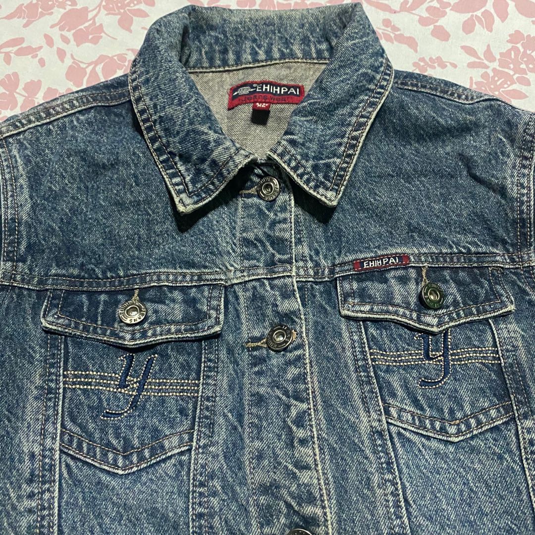 womens vintage denim jacket