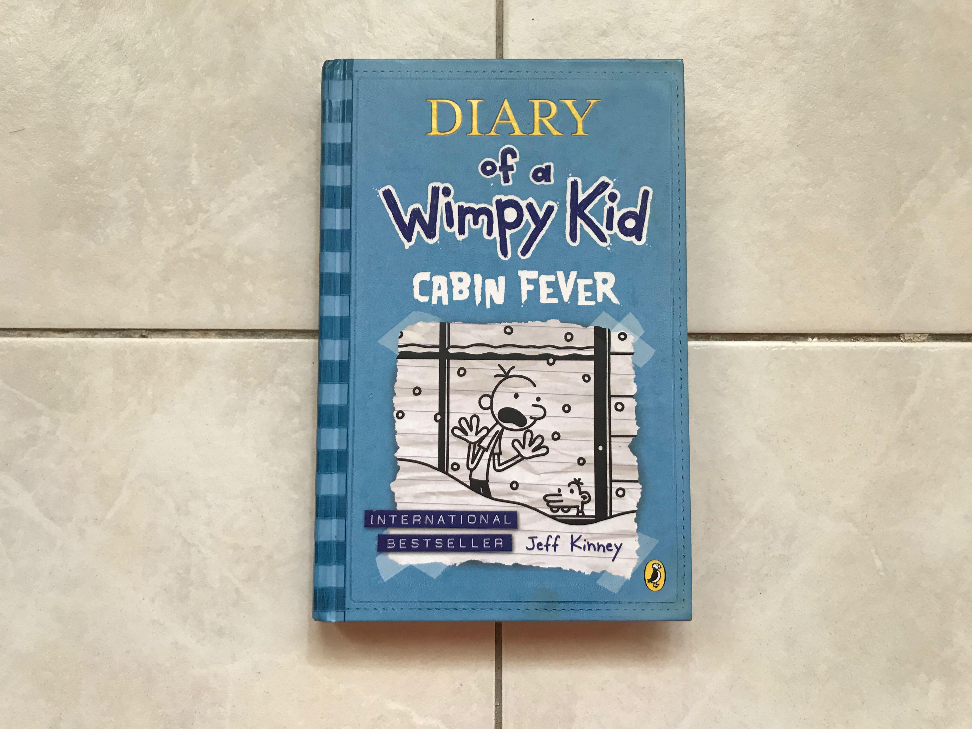 Wts Diary Of A Wimpy Kid Cabin Fever Books Stationery Children S Books On Carousell