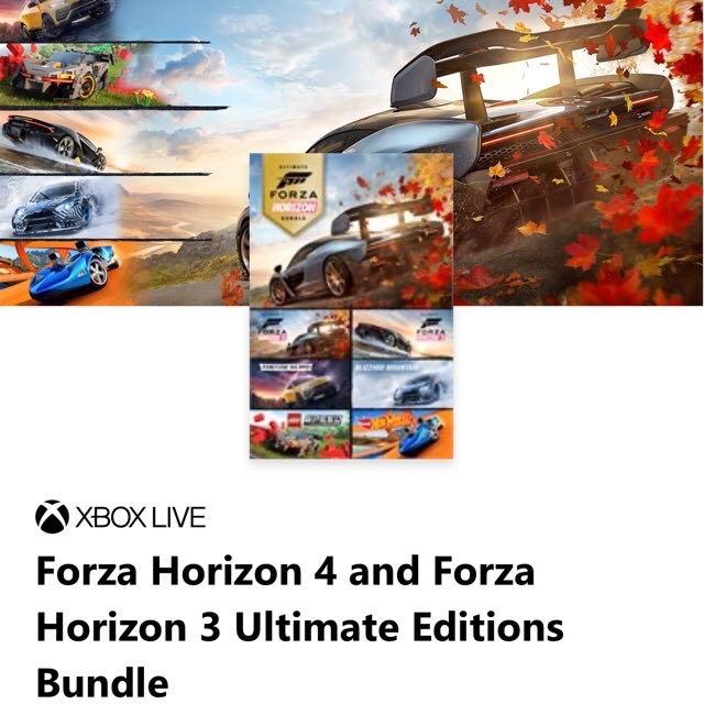forza horizon 4 ultimate edition xbox one digital code