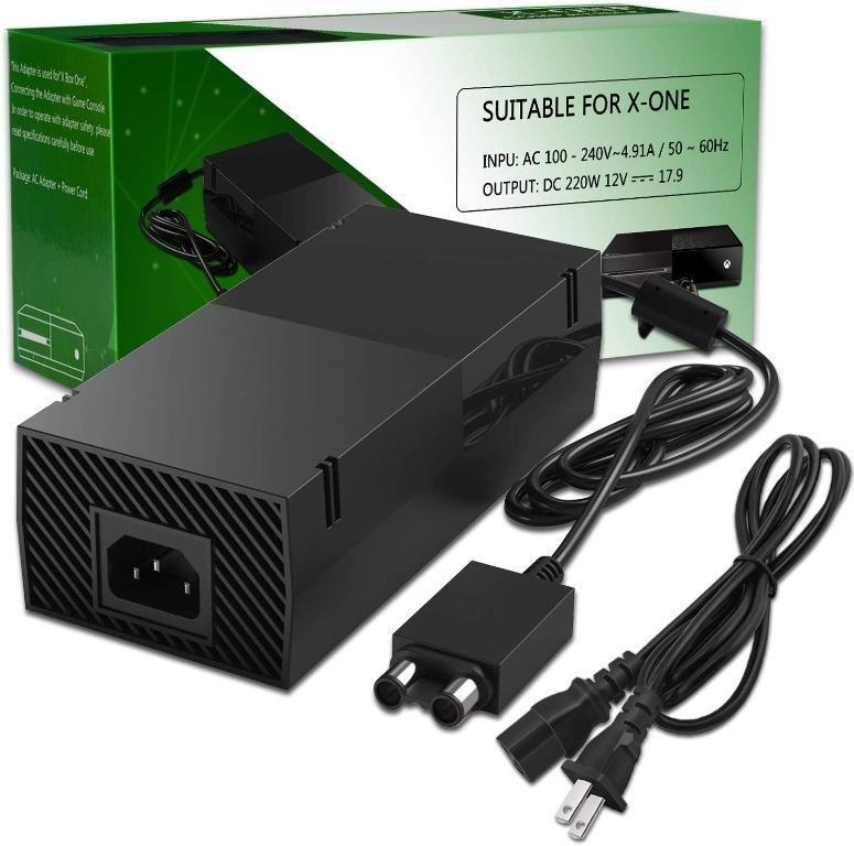 Xbox One Power Supply Brick Ukor Xbox 1 Ac Adapter Power Cord Replacement Charger For Microsoft Xbox One 100 240v Black Electronics Others On Carousell