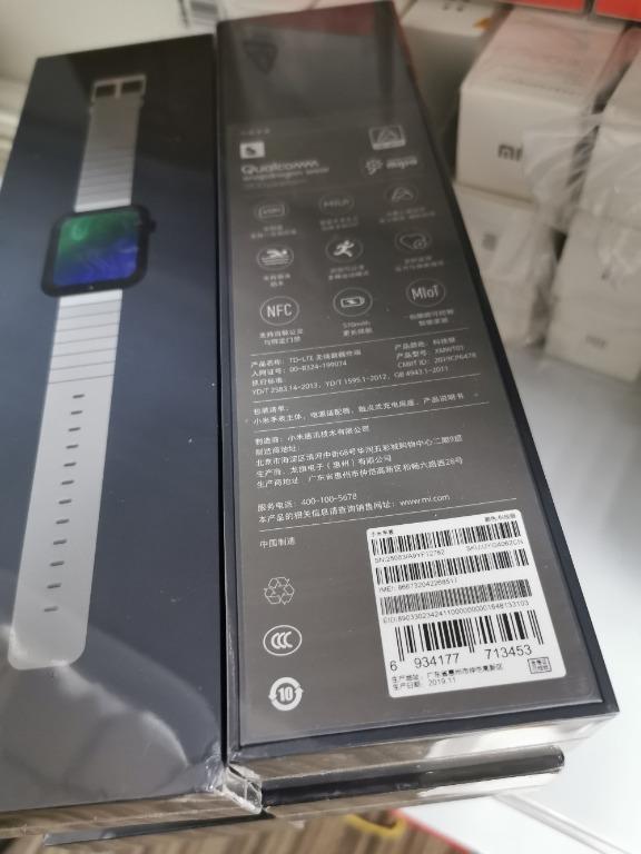 Xiaomi Smart Mi Watch GPS NFC WIFI ESIM Phone Call Mobile Phones
