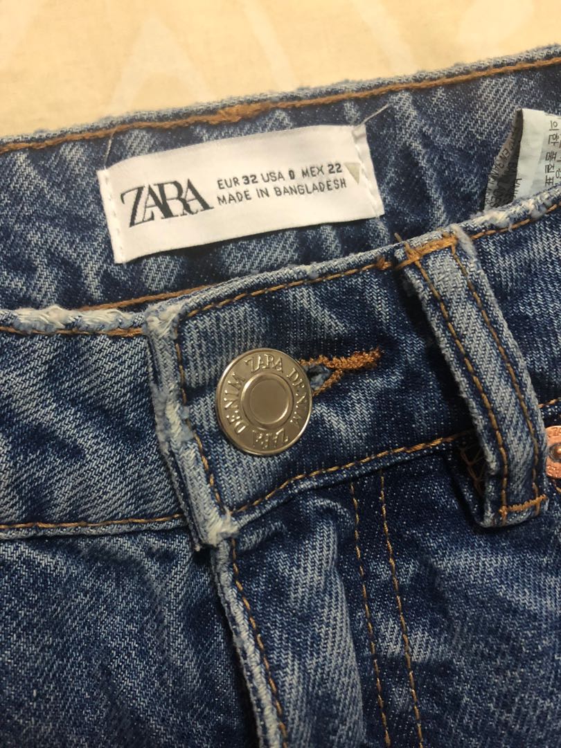 zara classic mom fit jeans