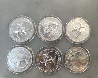 Zombuck Series Silver Coins 1 oz