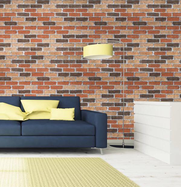 3m Wallpaper Sticker 3d Vintage Brick Wallpaper Furniture Home