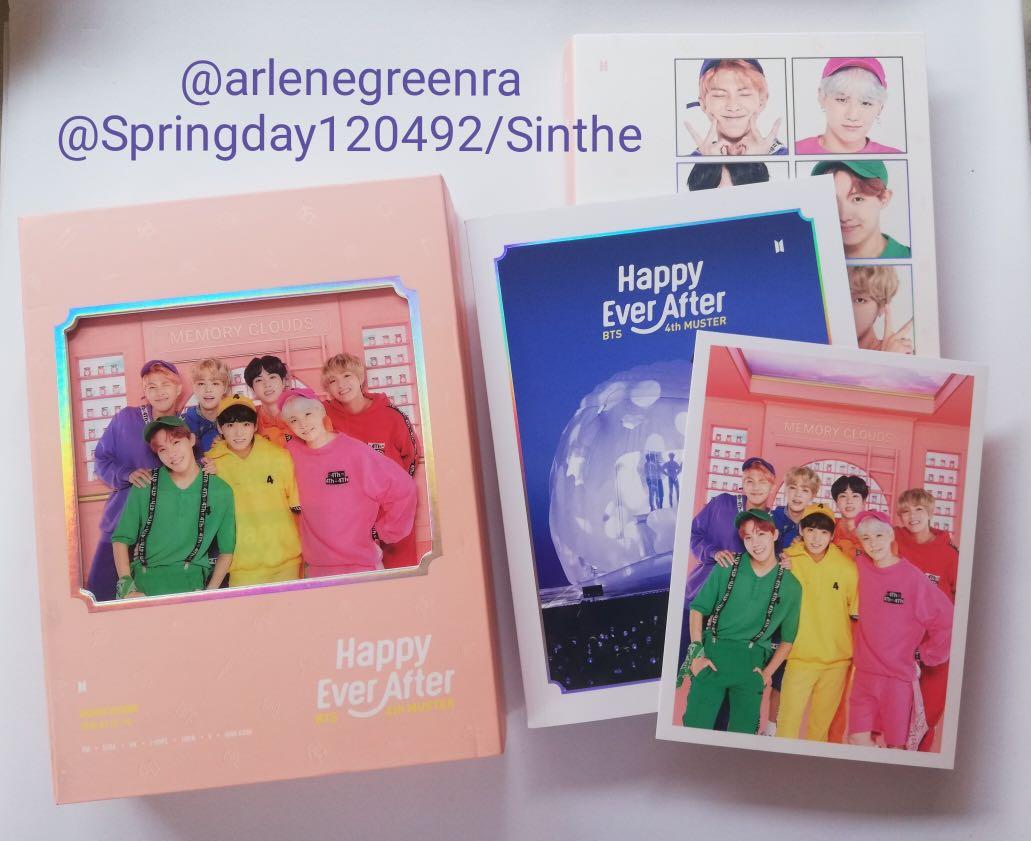 4th Muster Happy Ever After DVD BTS, Hobbies & Toys ...