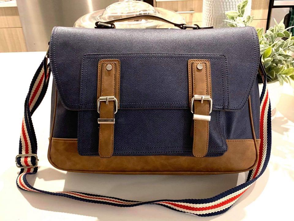 Aldo leather messenger bag hot sale