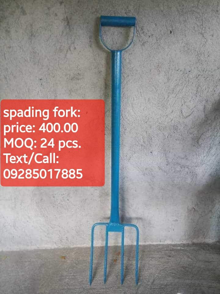 All Metal Farm Spading Fork Gardening Garden Tools Supplies On Carousell