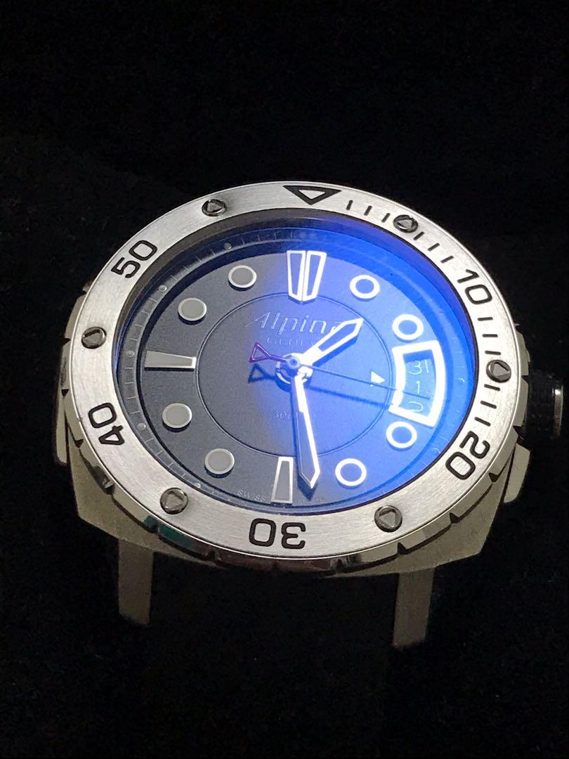 Alpina Men Seastrong Adventure Diver 300m Quartz 38mm Swiss Watch Alternative For Seiko Omega Tissot Heuer Citizen Rado Casio Men S Fashion Watches On Carousell