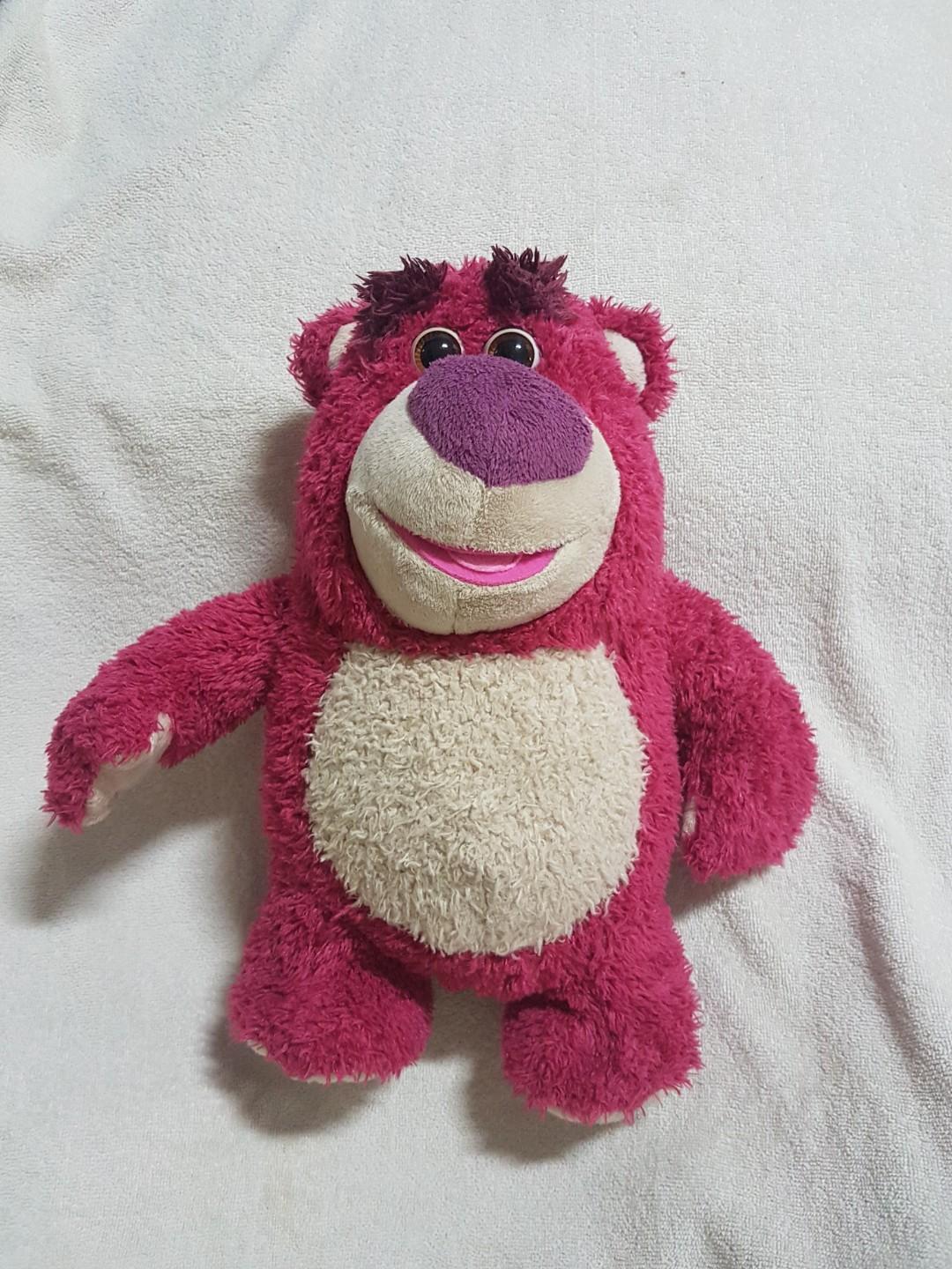 Authentic Large Big Disney Pixar Toy Story Lotso Plush Soft Toy
