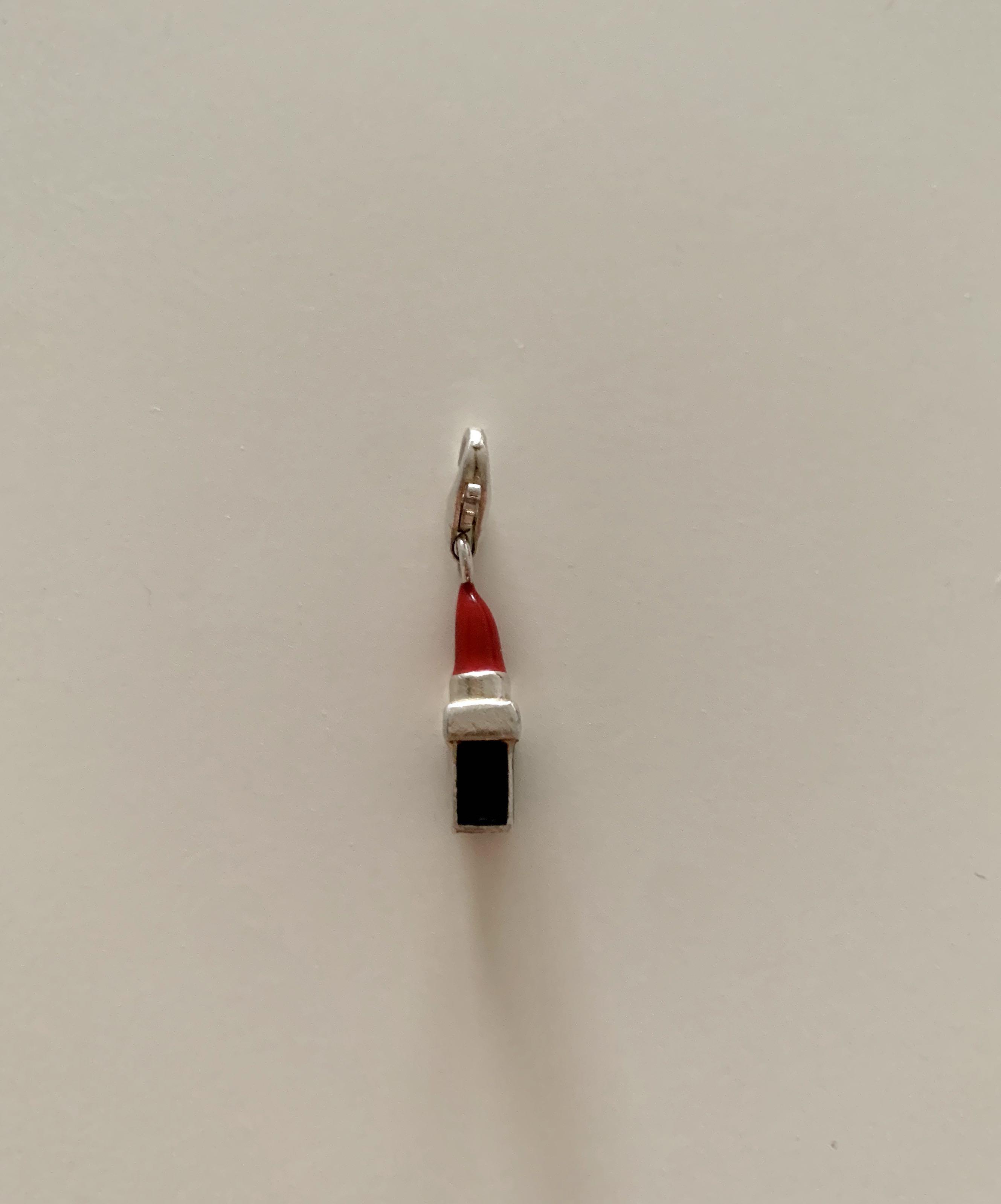 Authentic Thomas Sabo Red Lipstick Charm