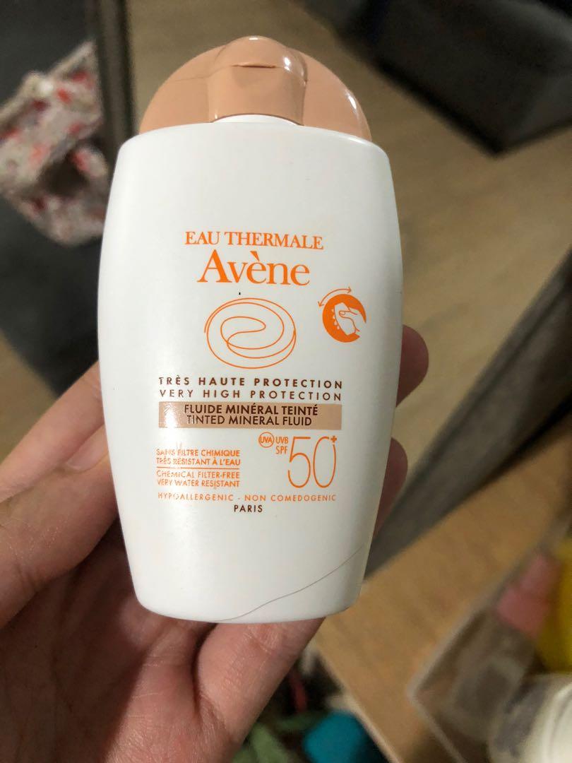 avene tinted mineral