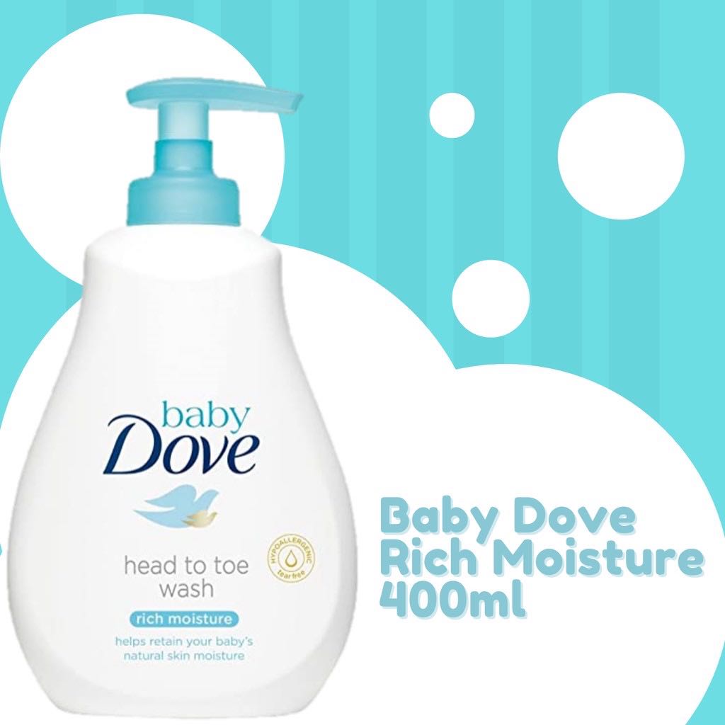 baby dove rich moisture head to toe wash