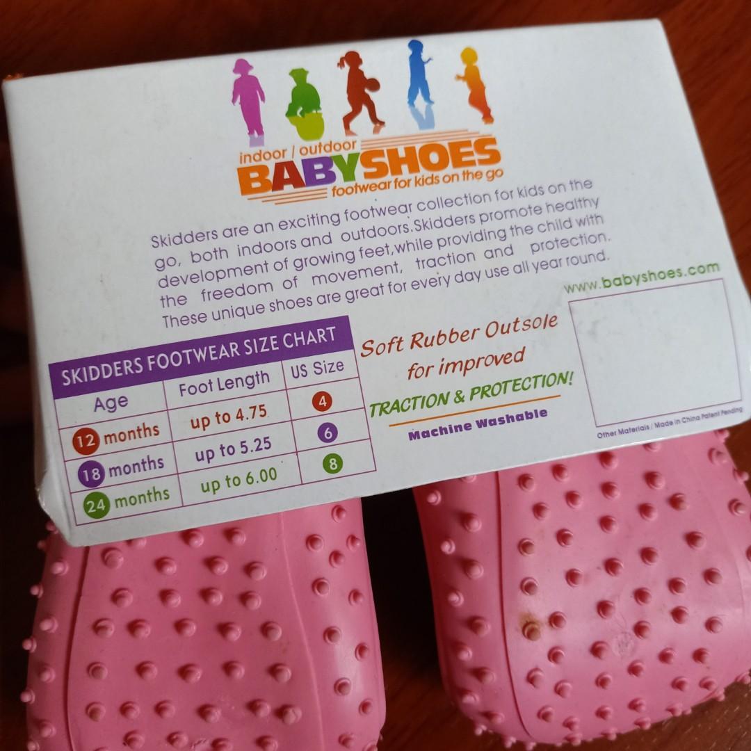 Baby Sock Shoes 22 (Category: Babies & Kids Fashion) located in Pasig City. Submitted by kanello (Listing ID 1017983550, Image 3). Description: Baby Sock Shoes Color/Design: Pink Sneakers Size: 22— approx. 5.5" (seen in pics) Age Recommended: 12 mos. *Buy at your own risk, baby's foot size varies *It's best to refer to the inch size 😊 Pasig area #reset2020.