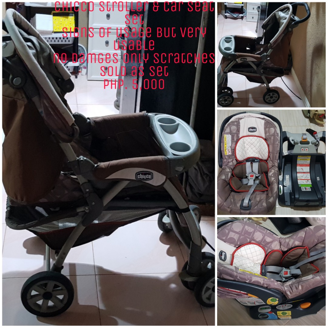 chicco stroller set