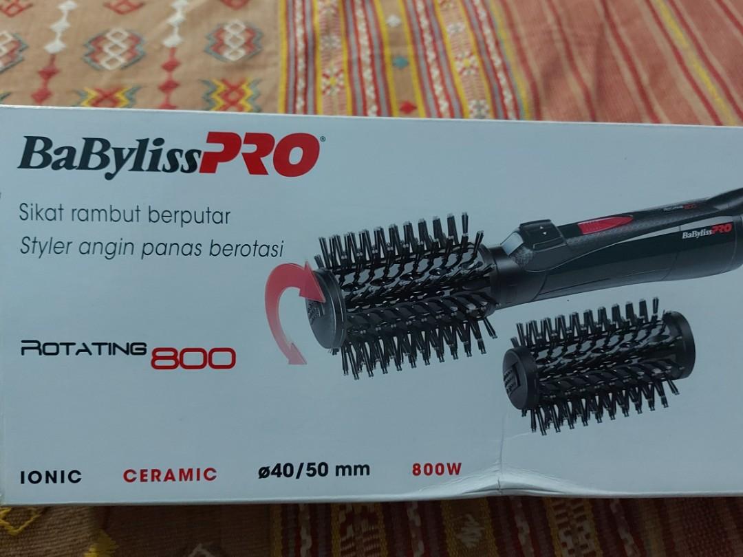 Babyliss pro 800w rotating hot air styler clearance