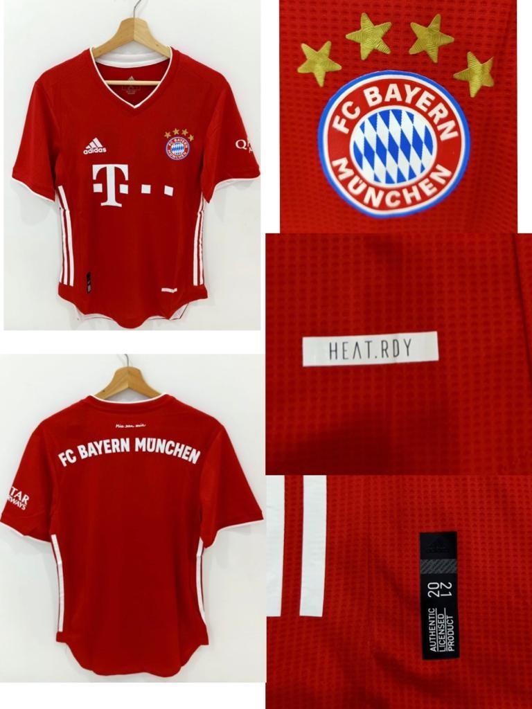 Bayern Munchen Home Player Version 20 21 Jersey Sports Sports Apparel On Carousell
