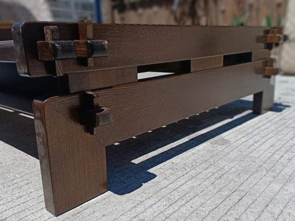 Bed frame (Category: Bed Frames & Mattresses) located in Manila. Submitted by minute860 (Listing ID 1017876372, Image 2). Description: 54x212x123CM.