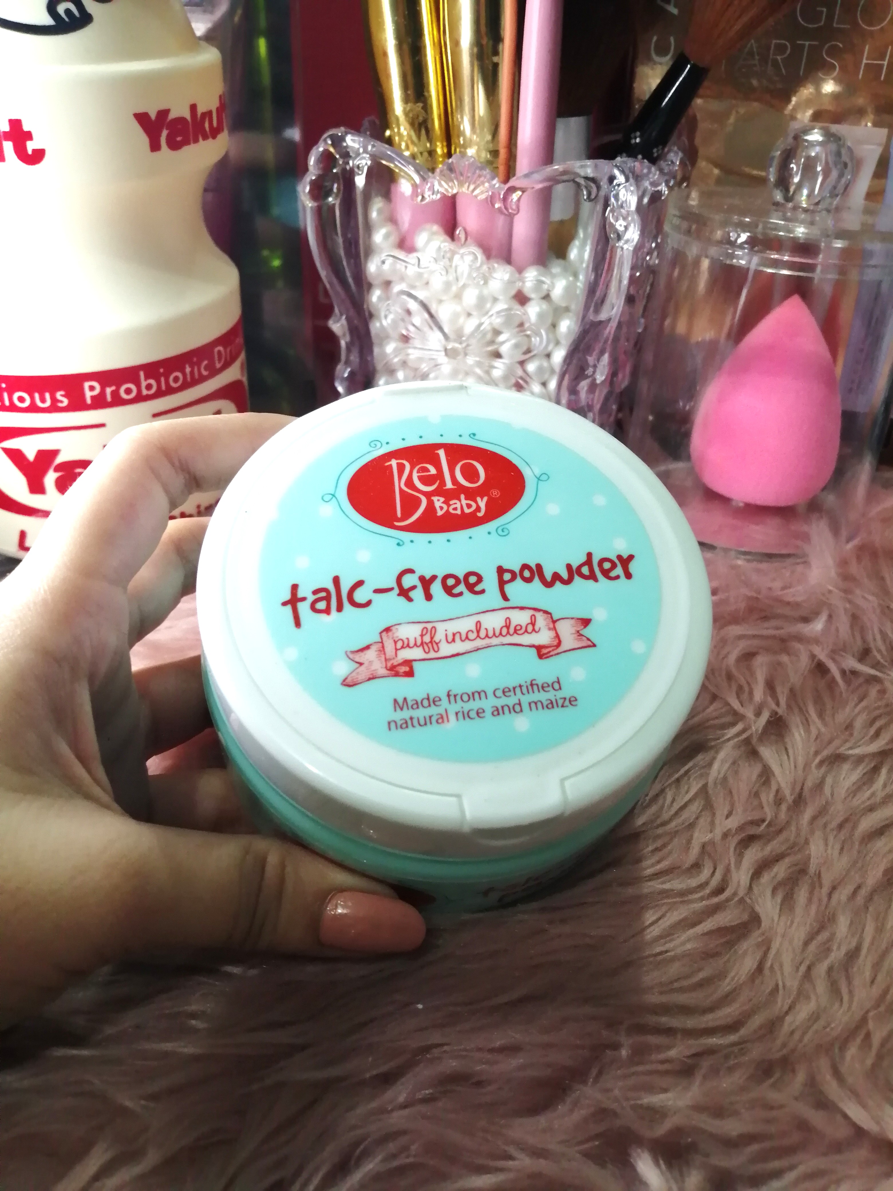 Belo talc free powder deals