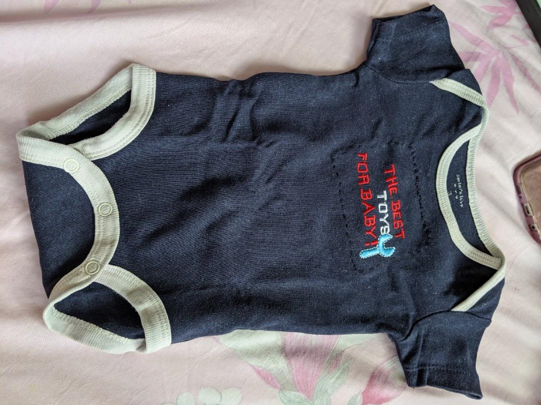 baby boy blessing romper