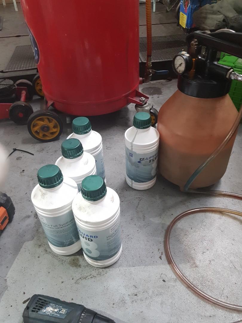 BmW f10 automatic transmission fluid flushing & change, Car Accessories