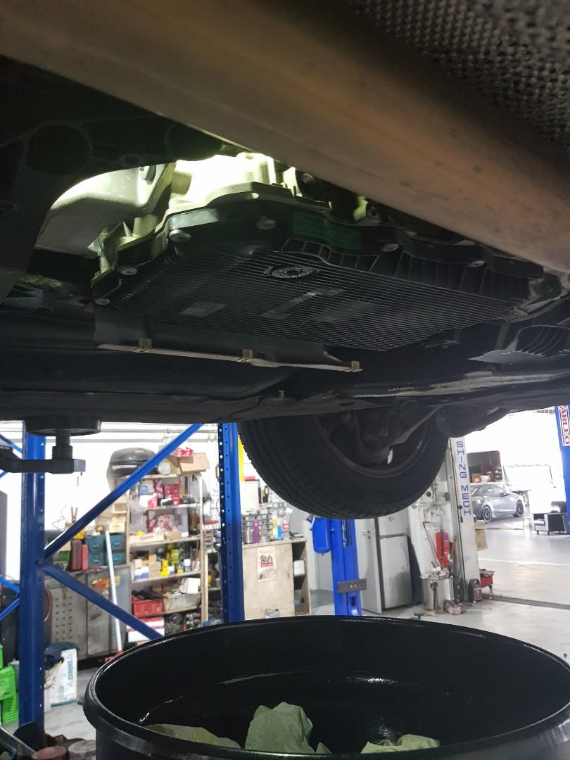 BmW f10 automatic transmission fluid flushing & change, Car Accessories