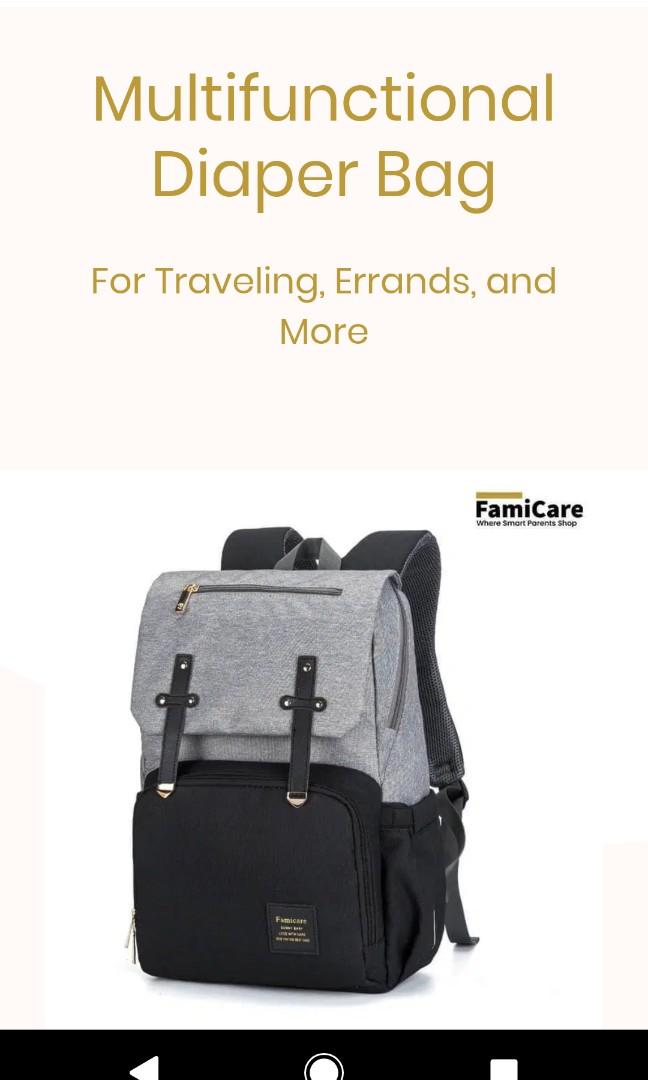 famicare diaper bag