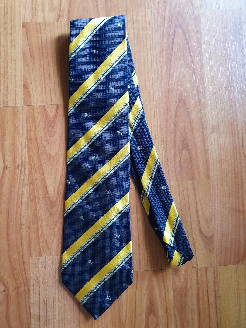 Burberry striped online tie