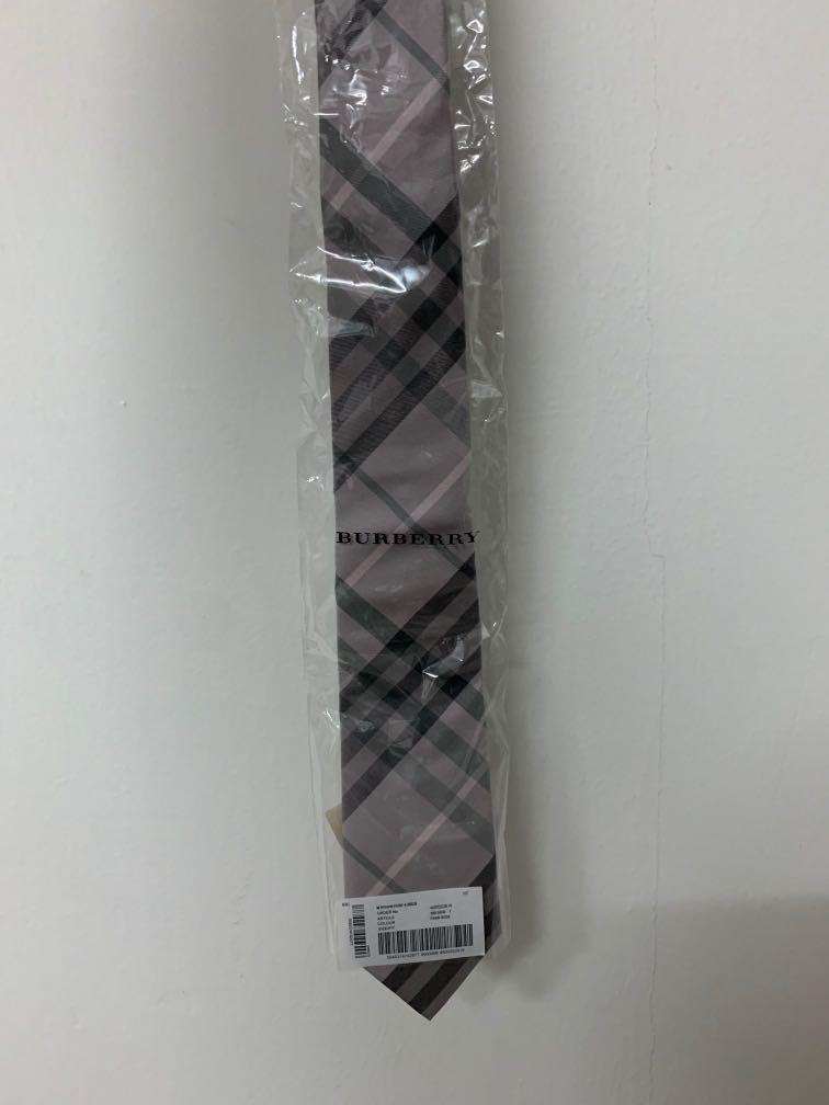 Burberry black skinny tie on sale