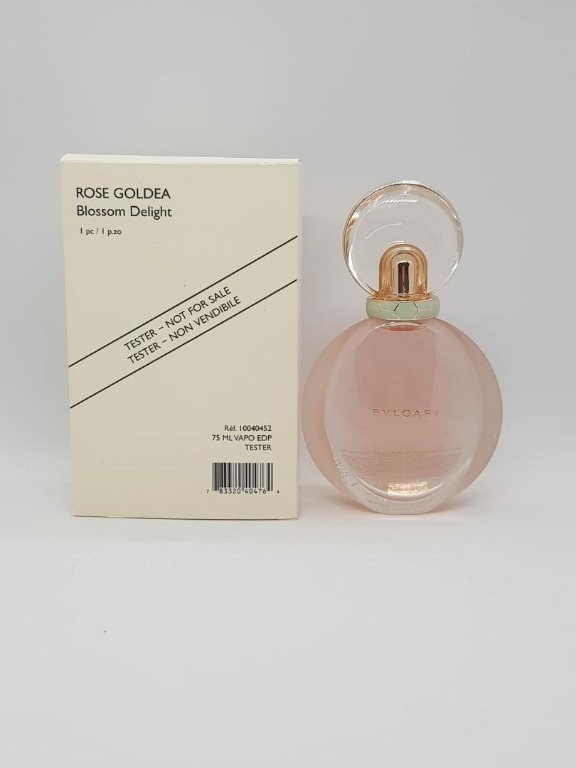 bvlgari rose goldea tester