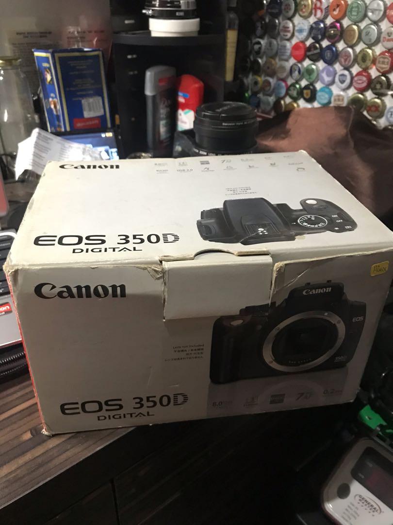Canon EOS 350D Digital Camera (Category: Video Cameras) located in Taytay. Submitted by rdv1124 (Listing ID 1017999353, Image 3). Description: Selling AS IS WHERE IS Canon EOS350 With 18-55mm lens With box and battery One 2GB memory card Low actuation Changeable lens With neck strap With issue in auto focus but ok for manual focus Taytay Area Via bank transfer Bpi Gcash Buyer may book a rider for pick up .