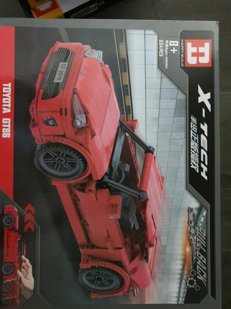 Car Building Block Model Toyota Gt86 Authorised By Toyota Toys Games Bricks Figurines On Carousell