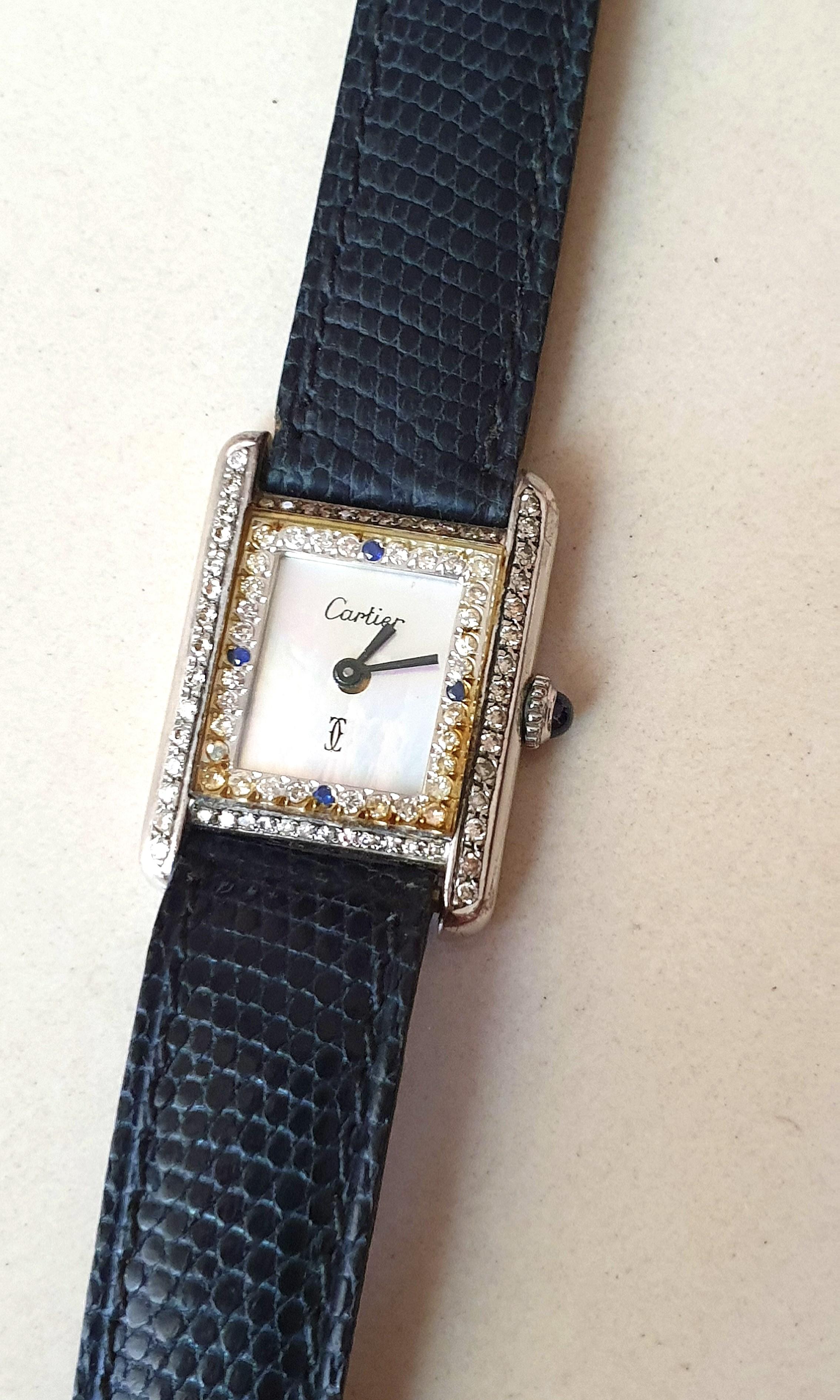 Cartier Vintage Luxury Ladies Watch 