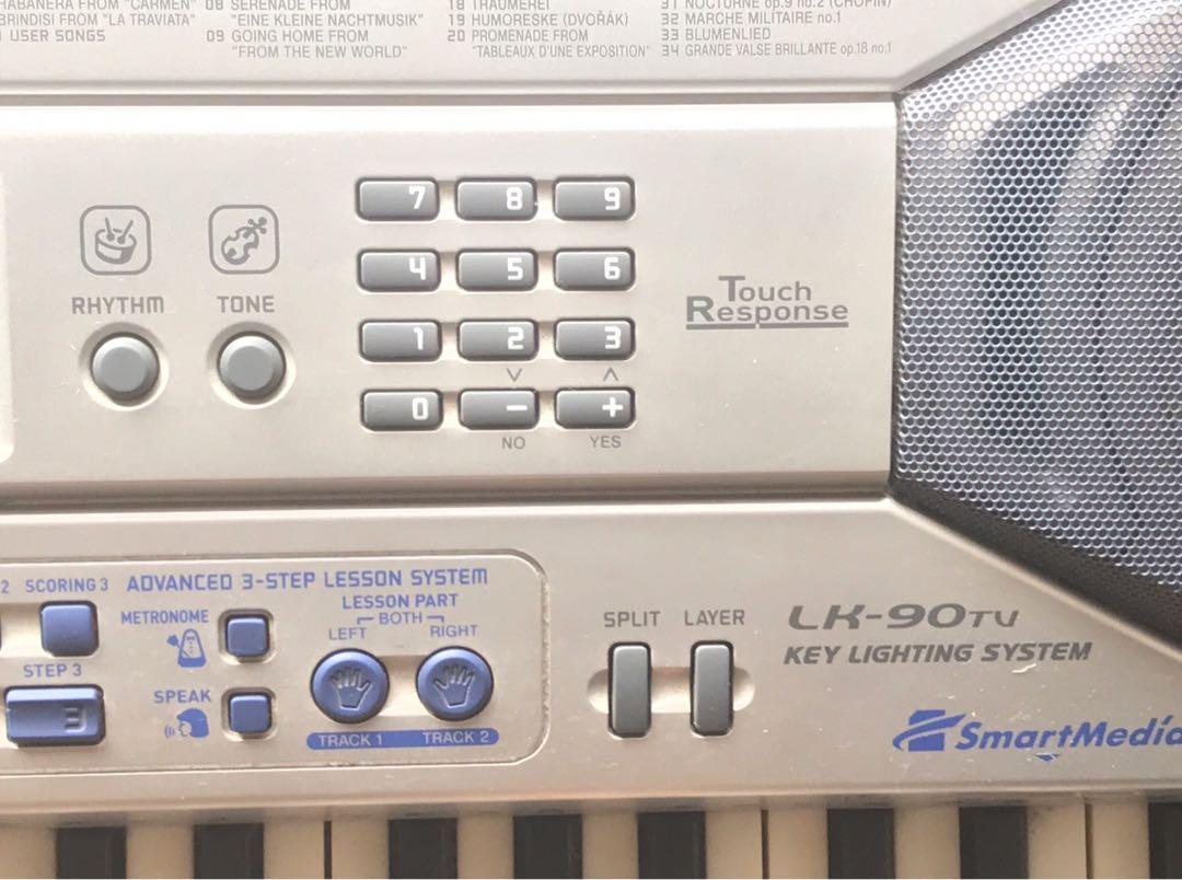 Casio lk 90tv keyboard clearance