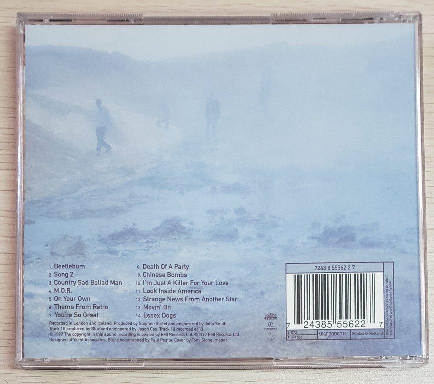 包郵] CD BLUR - Blur 同名專輯1997舊荷蘭版PRINTED IN HOIIAND 英國