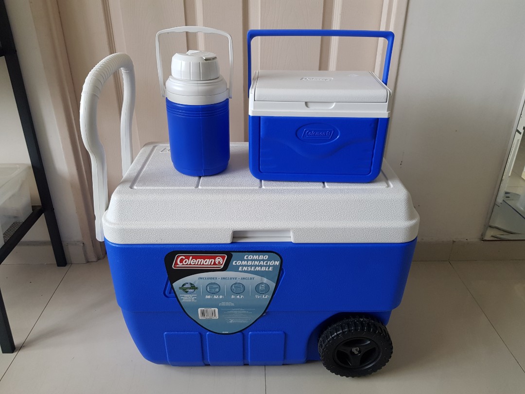 Coleman Cooler Box Combo (must b set), Travel, Travel Essentials