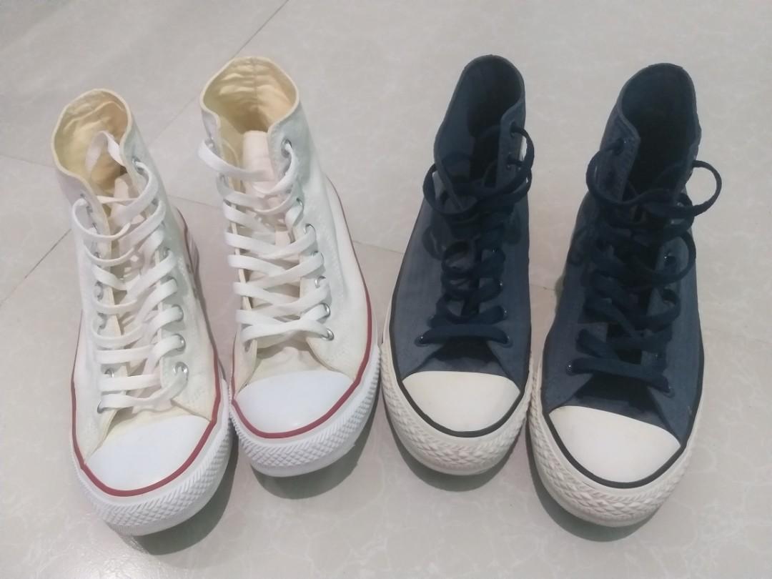 white converse size 8 mens