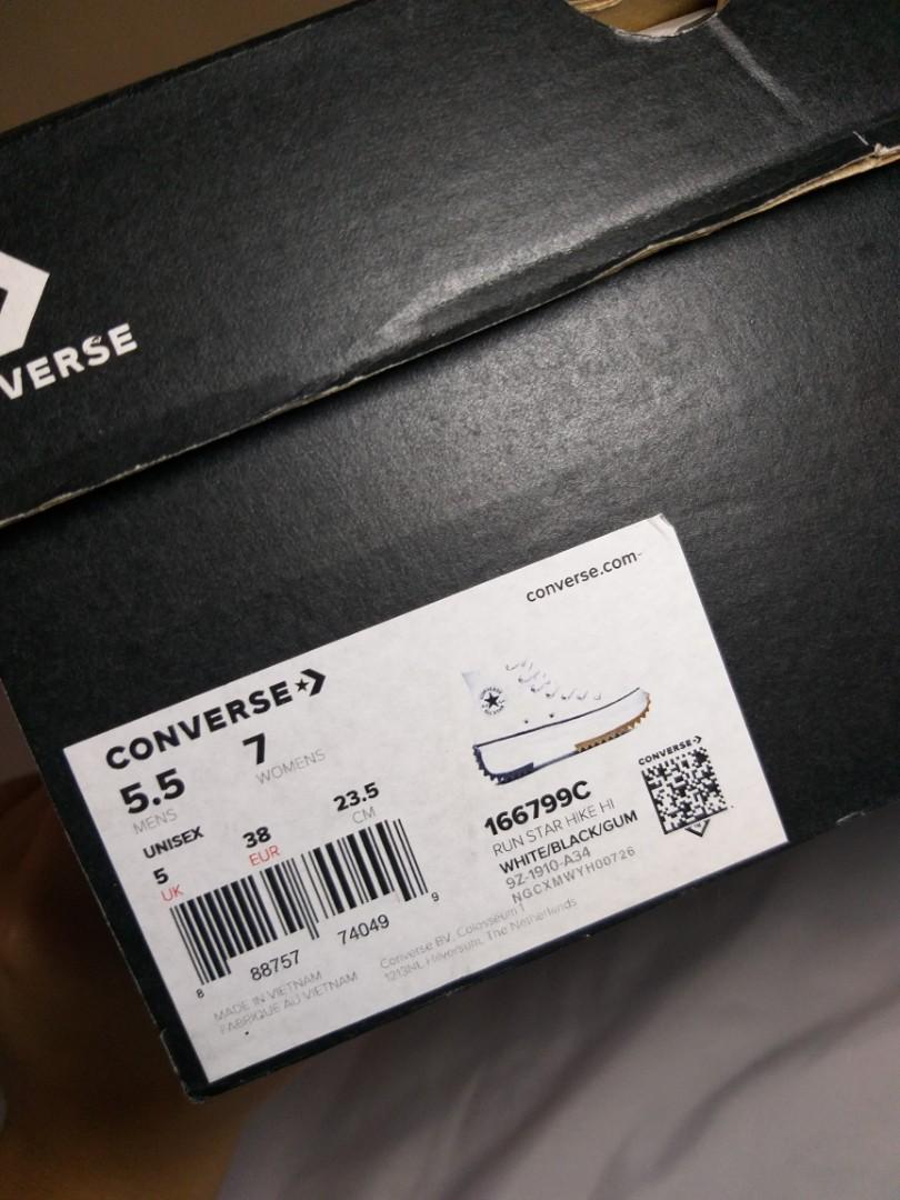 converse run star hike 38