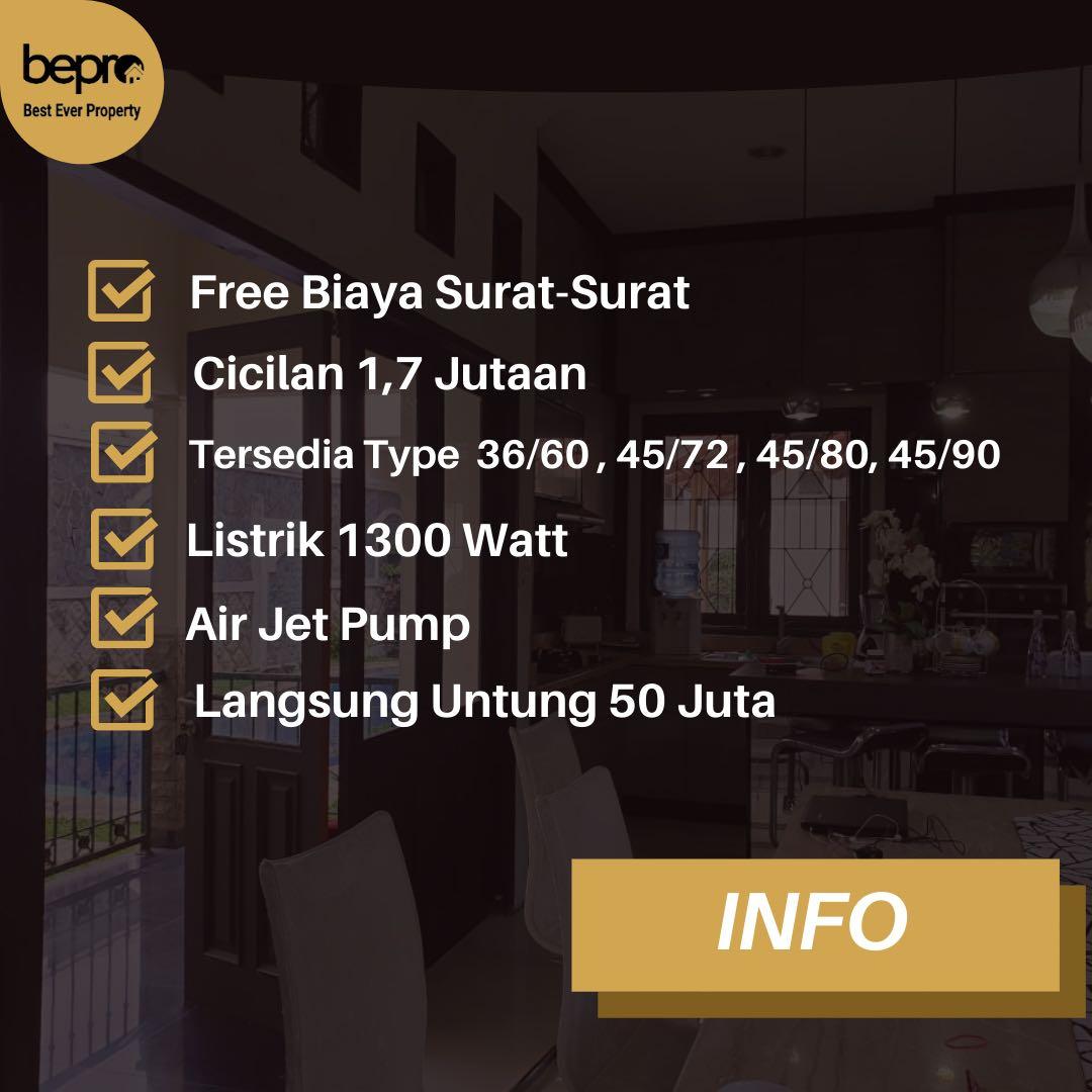 Cuma 2 Juta Langsung Akad Rumah di  Bogor  Properti Dijual  