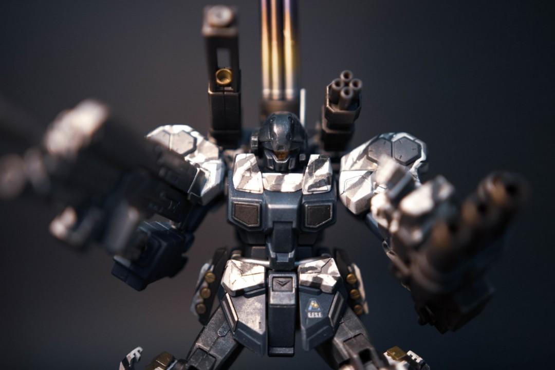 Hguc Jesta Cannon System Base 001 Custom Painted Toys Games Action Figures Collectibles On Carousell