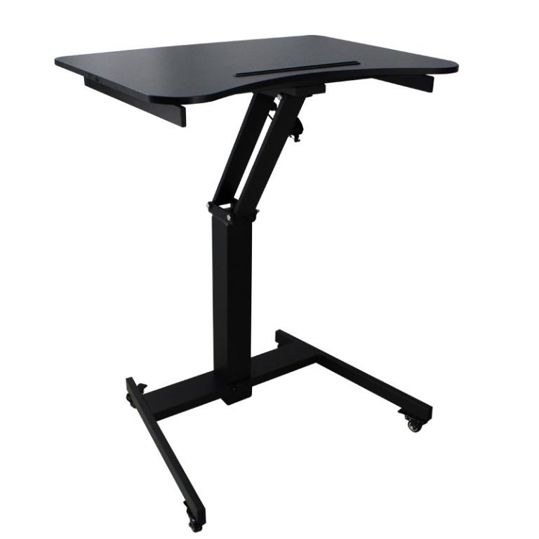 Ergomobile3 0black Height Adjustable Lifting Rolling Desk Furniture Tables Chairs On Carousell