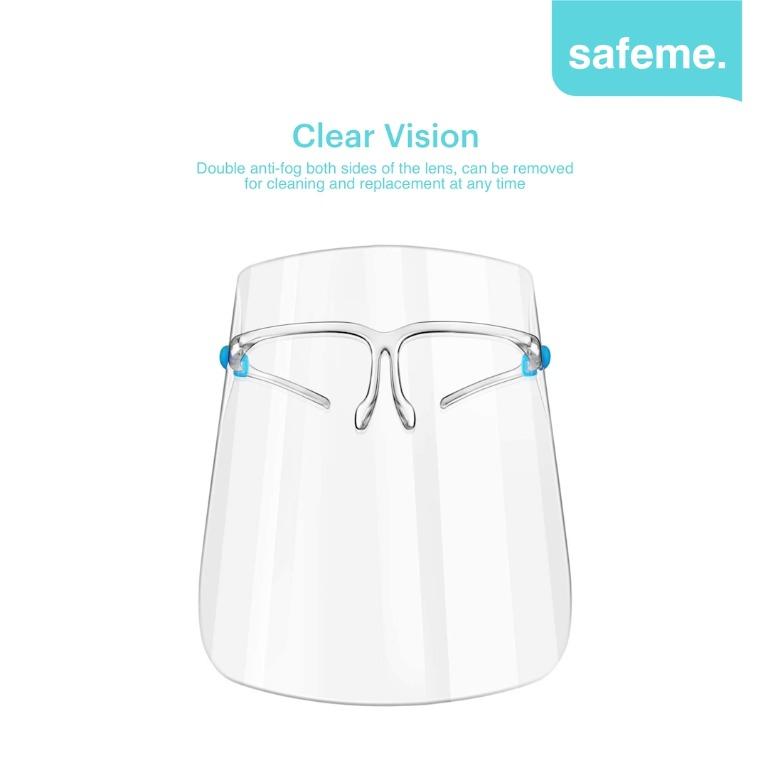 Face Shield Kacamata Artis Nagita Slavina Apd Pelindung Wajah Import Fesyen Wanita Aksesoris Di Carousell