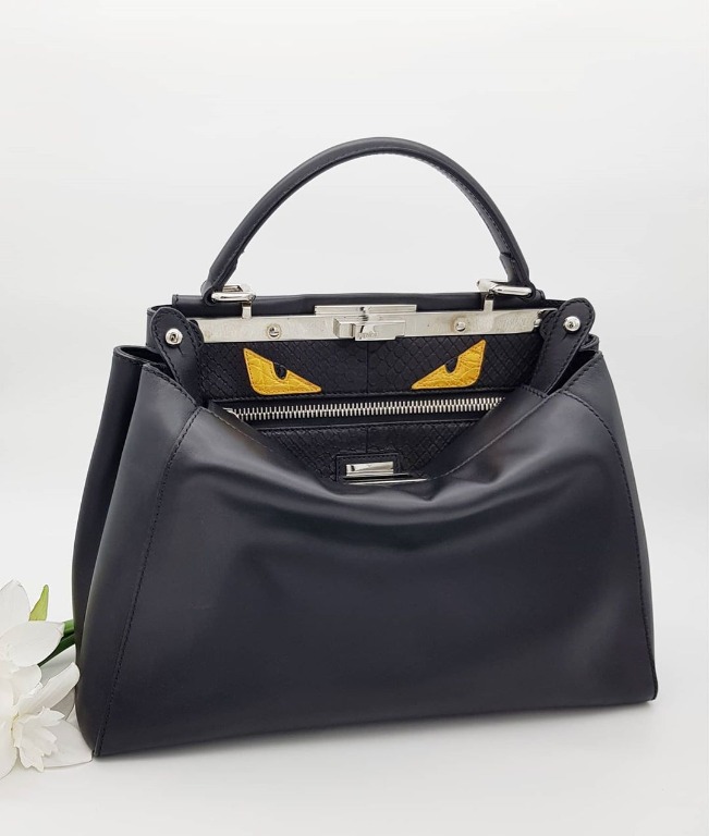 Fendi monster clearance eyes peekaboo bag