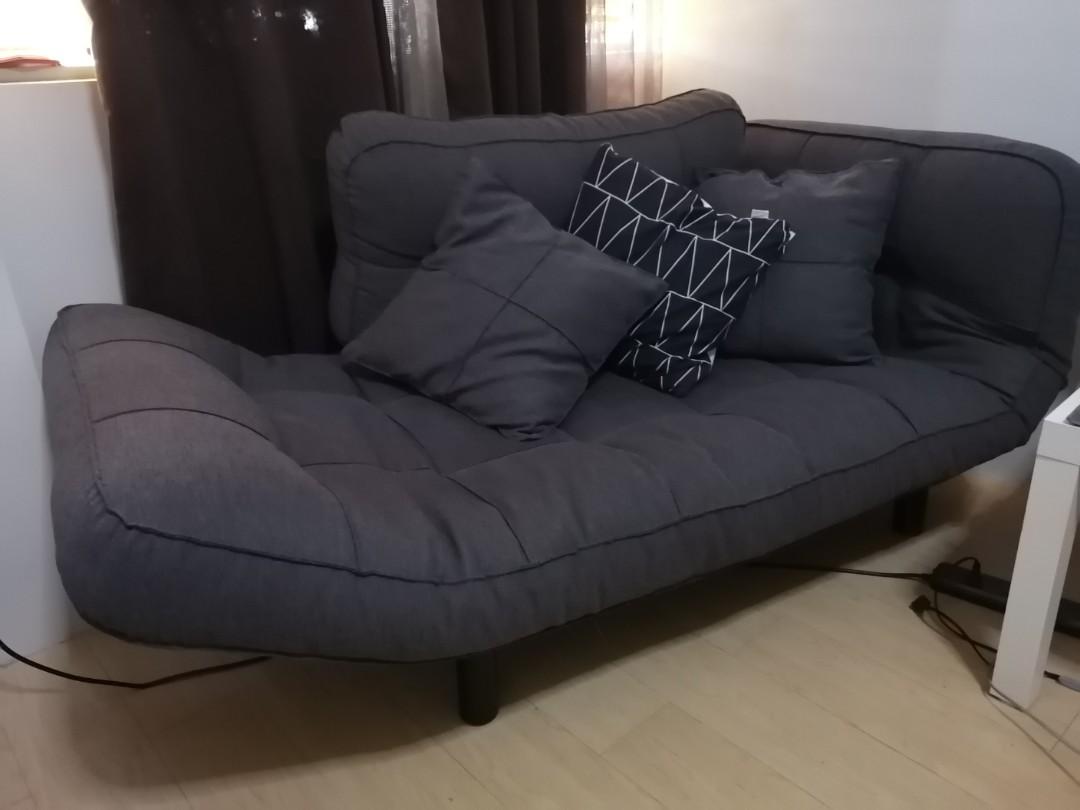 big fluffy sofa