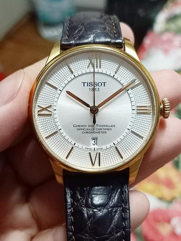 For Sale Tissot Chemin Des Tourelles Automatic Chronometer standard COSC  certified not seiko citizen luminox oris tagheuer orient hamilton, Men's  Fashion, Watches & Accessories, Watches on Carousell