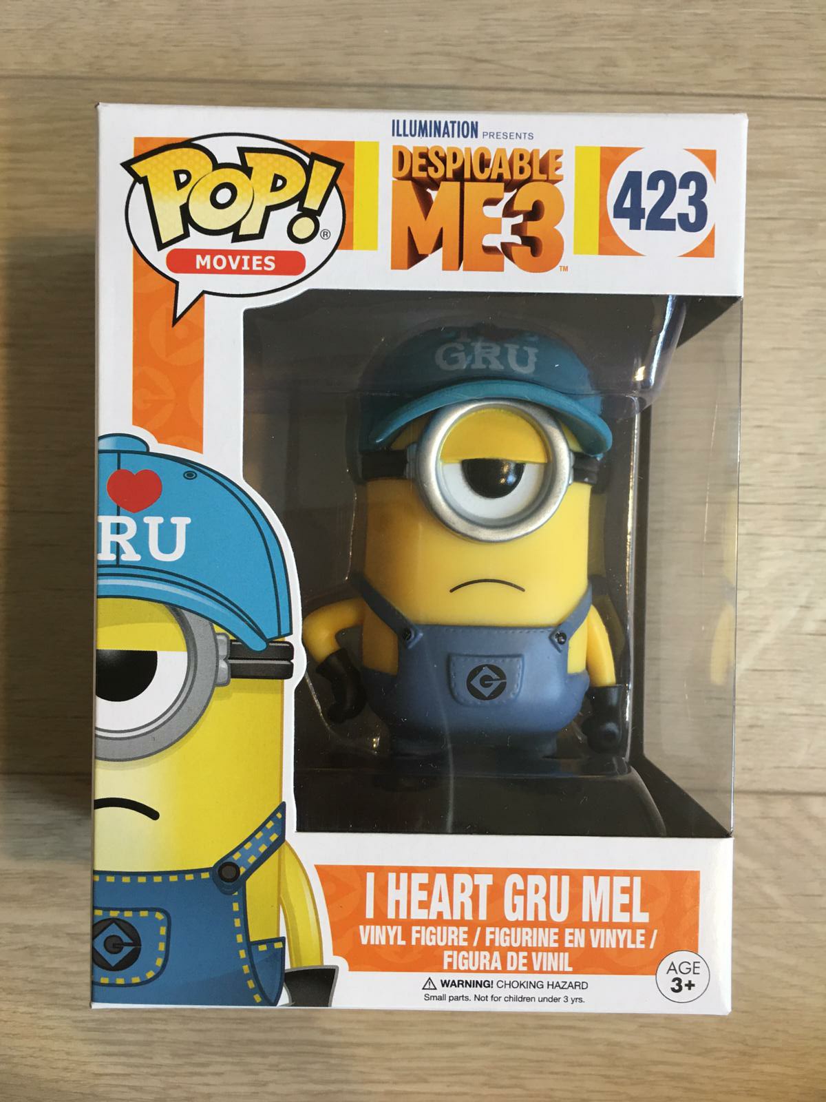 Funko Pop Despicable Me 3 Minions I Heart Gru Mel Toys Games Bricks Figurines On Carousell