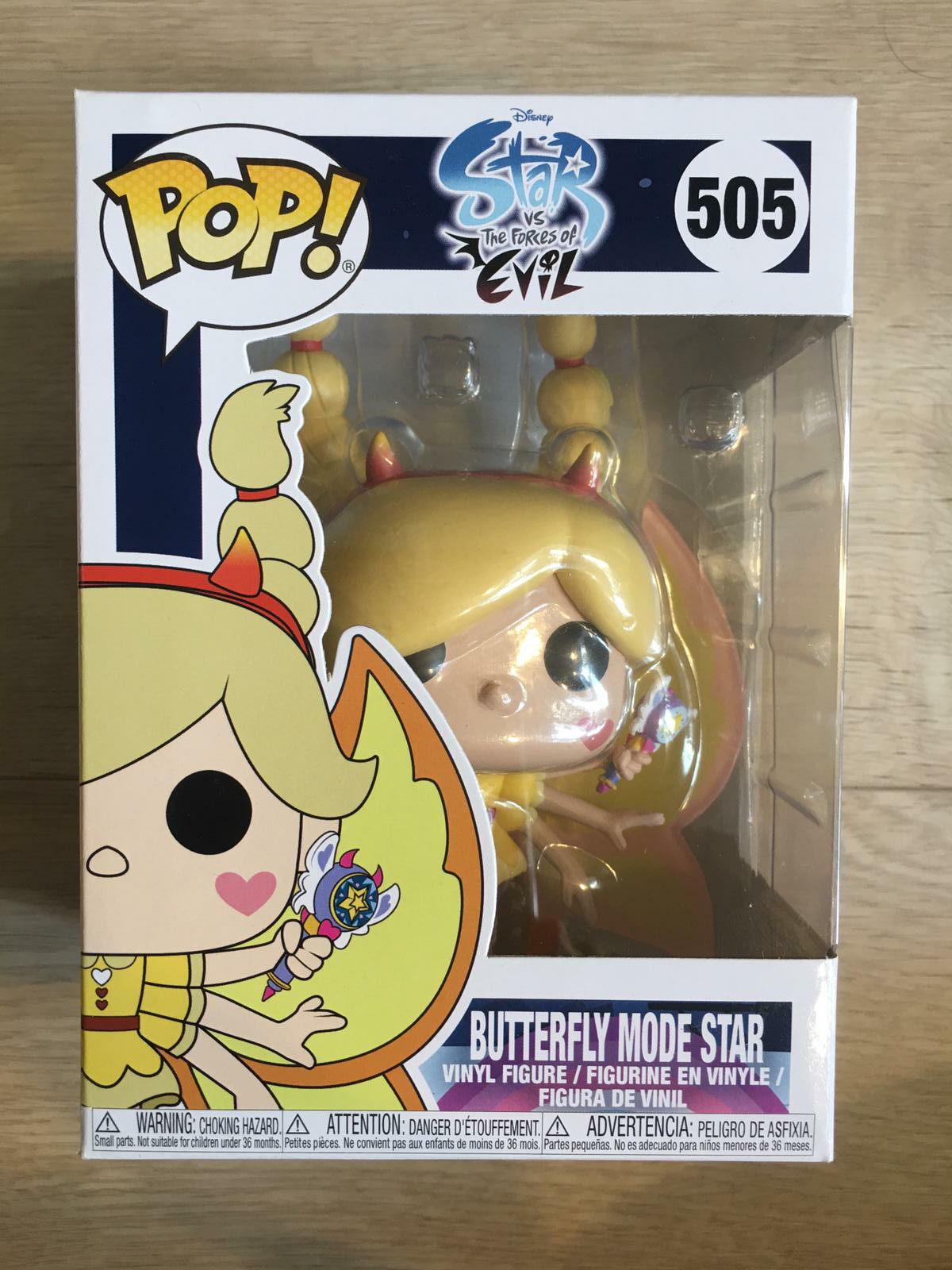 Funko Pop Disney Star vs the forces of evil Butterfly star mode